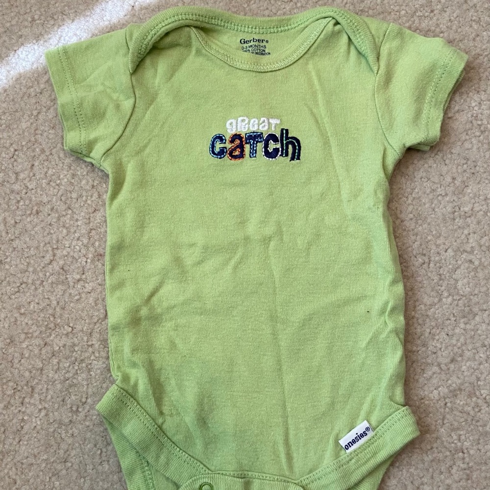 Great catch onesie